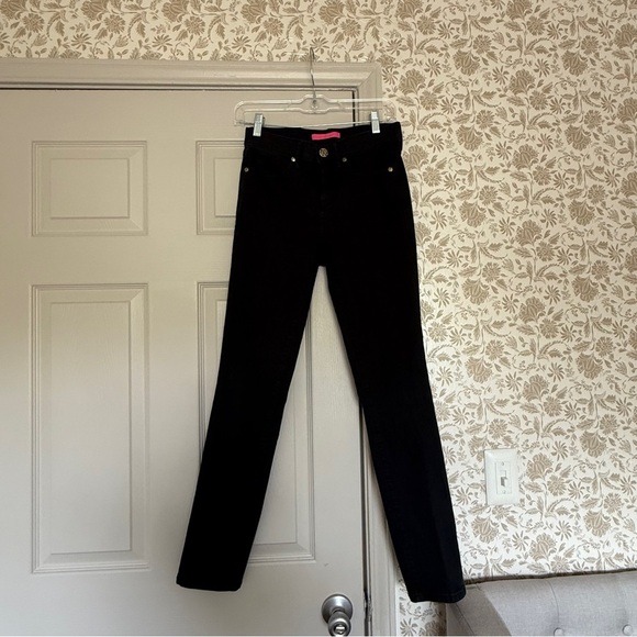 Lilly Pulitzer South Ocean Skinny Jeans Black Size 0 - Picture 4 of 6